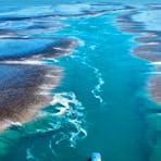 Xplorer Travelling Through Montgomery Reef