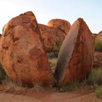 Split boulder