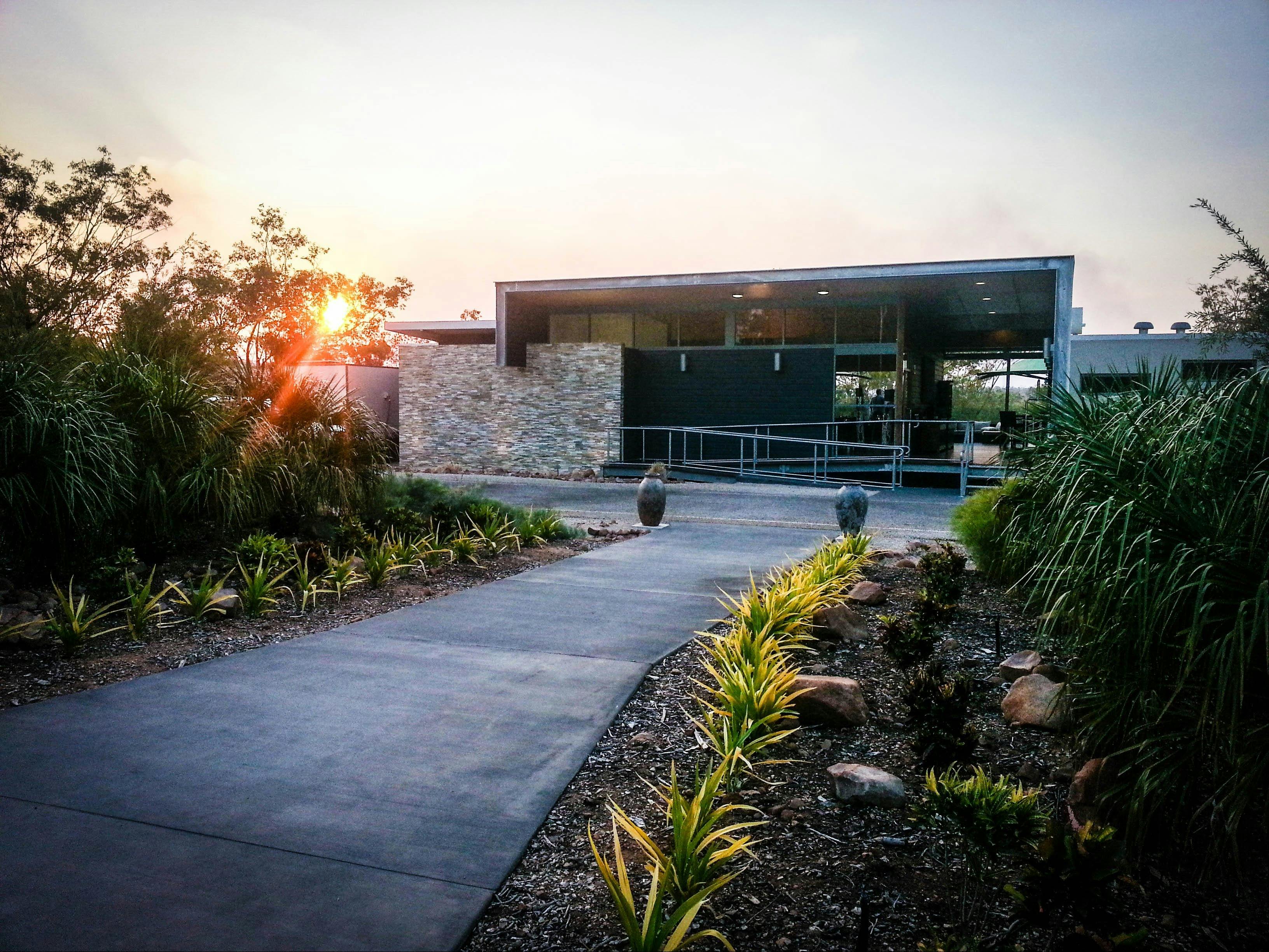 Cicada Lodge entrance