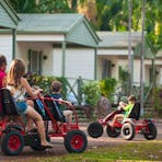 Family Pedal Cart Fun
