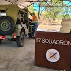 Jeep and Sign