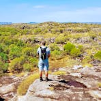 A moment at Ubirr - Kakadu and Beyond 5-Day Pack-Free Guided Walk from Life's An Adventure