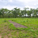 – Cricket pitch in the centre of the oval just past the Stuart Highway turnoff into the Cox Peninsular Road.