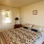 Airconditioned cabin with double bed