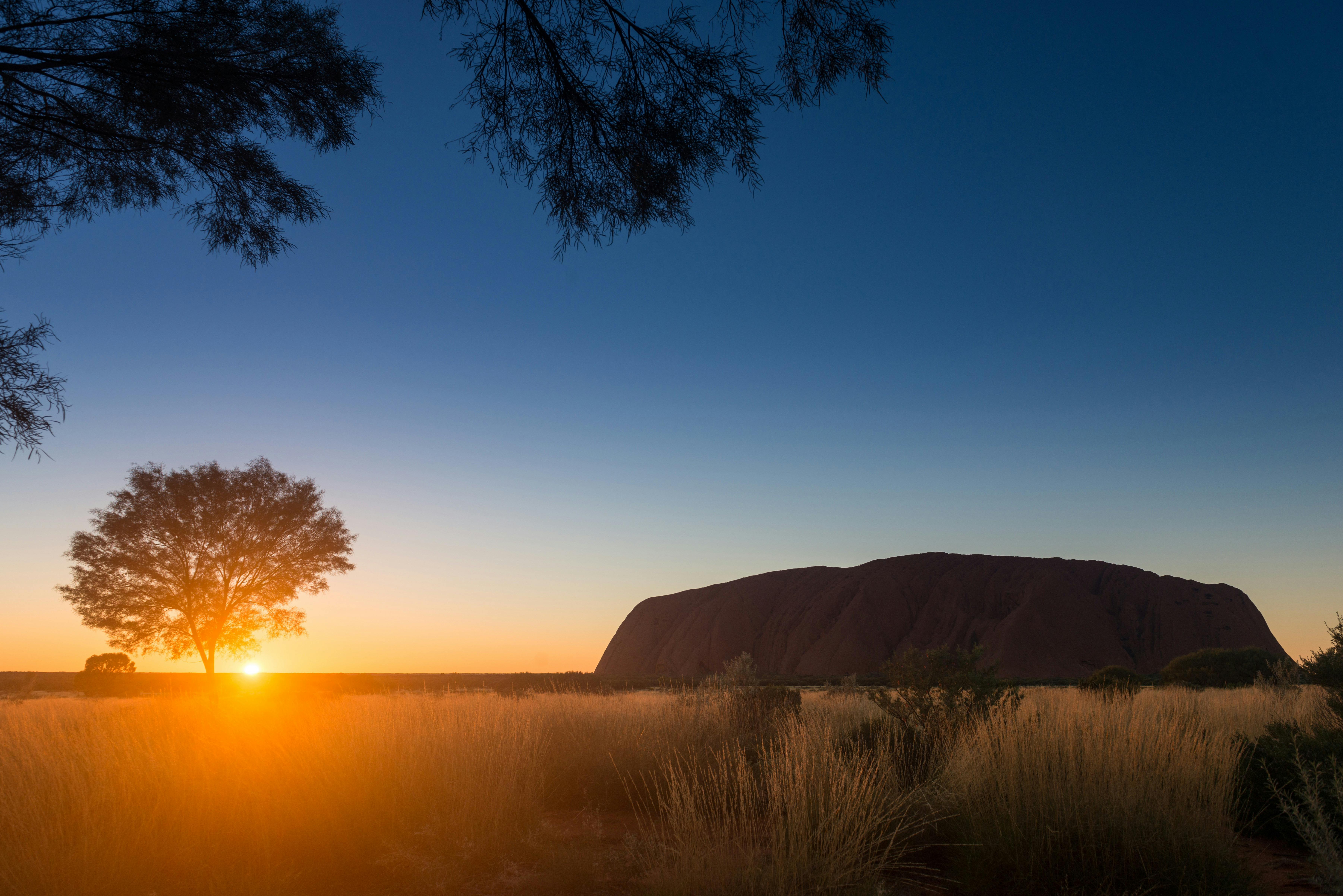 Uluru sunset