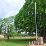 War memorial within the park