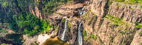 Twin Falls ariel