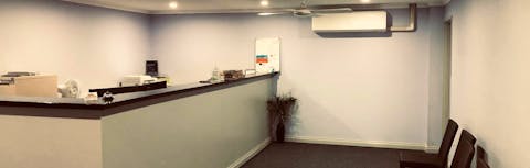 Alice Car Rental Reception Desk