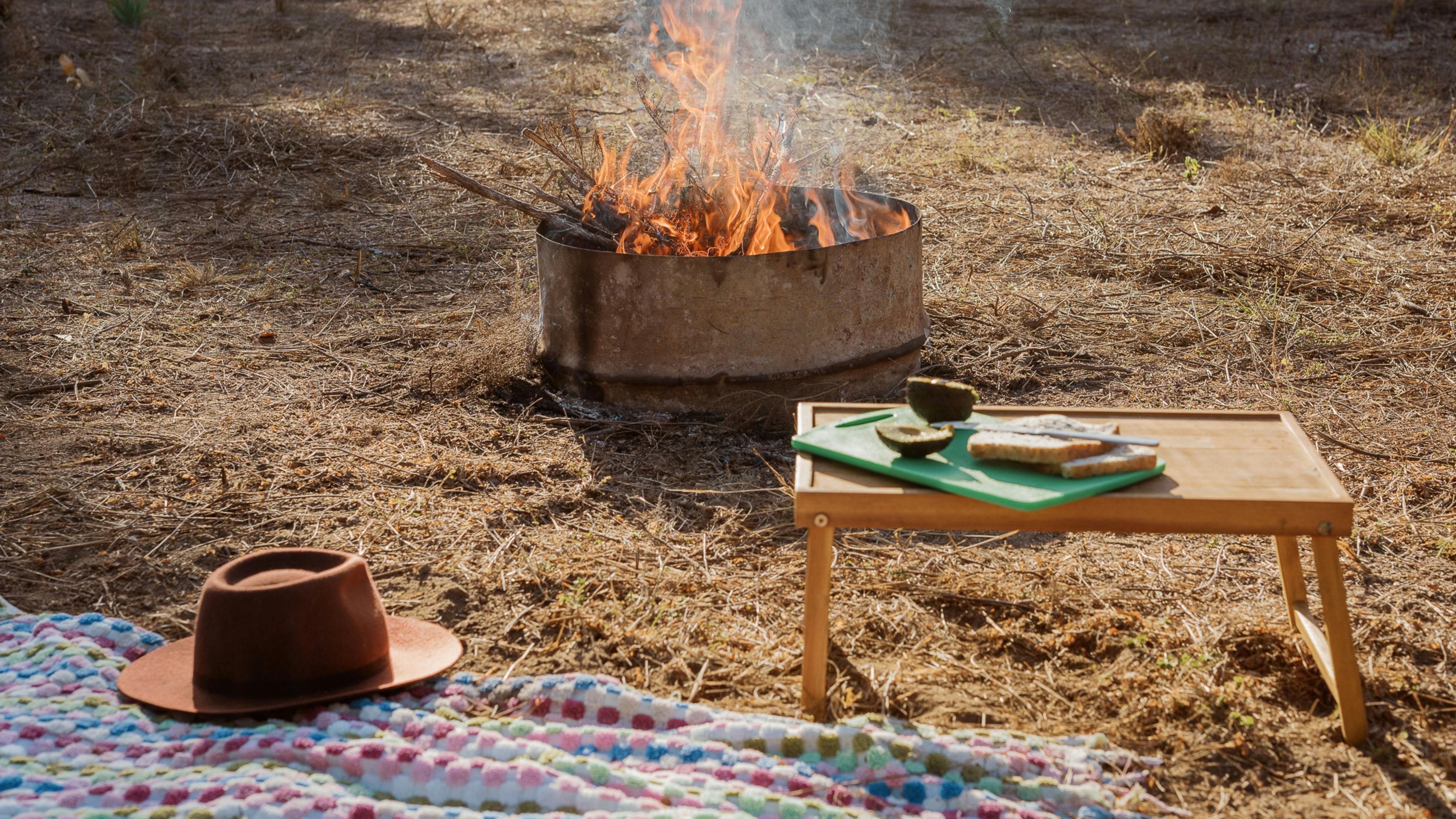 A fire pit was all I needed.