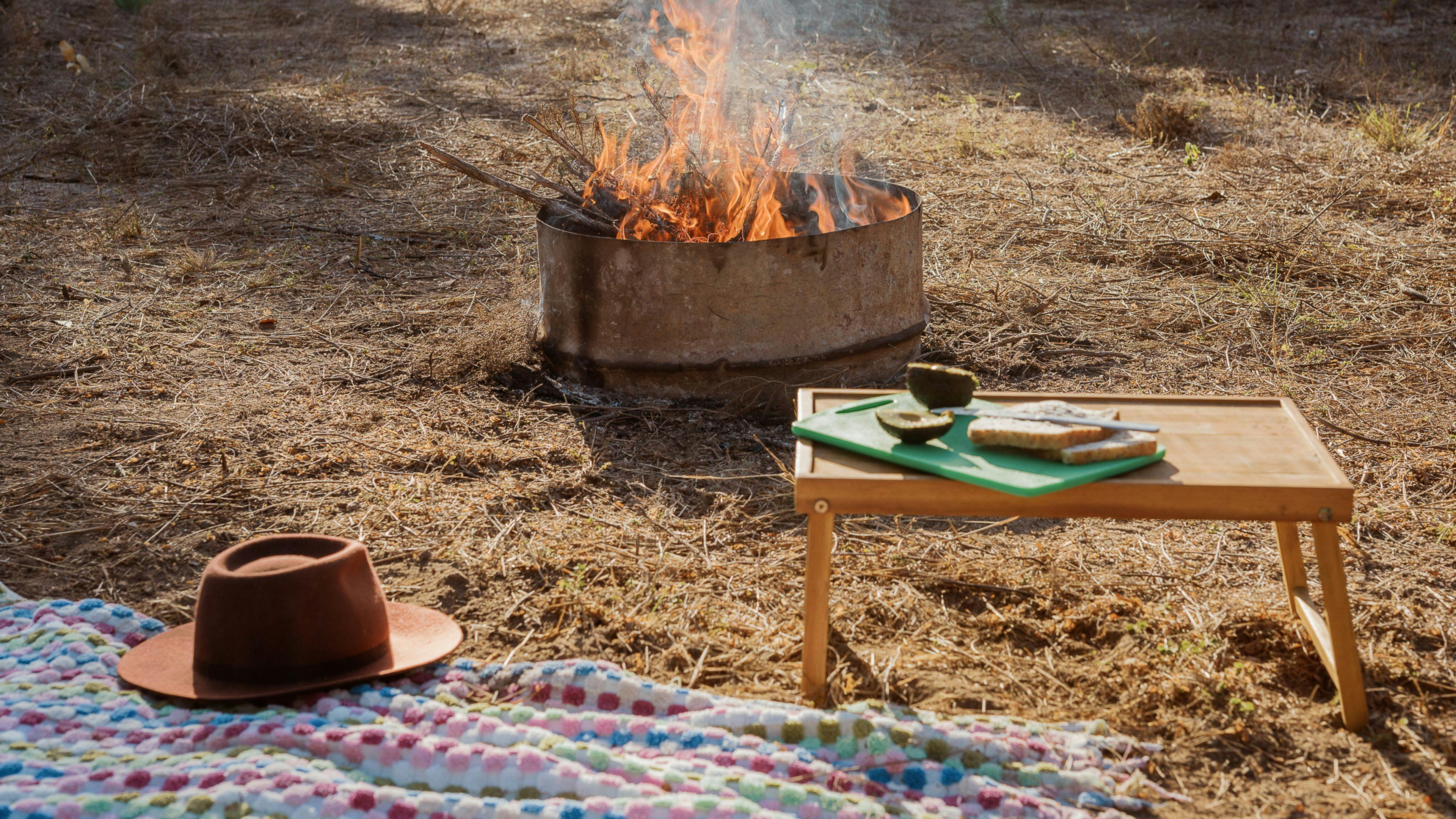 A fire pit was all I needed.