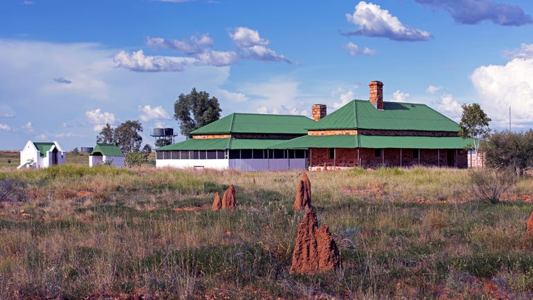 The old Overland Telegraph Station Tennant Creek