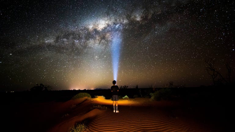 looking at the milky way in the desert,-d-,jpg