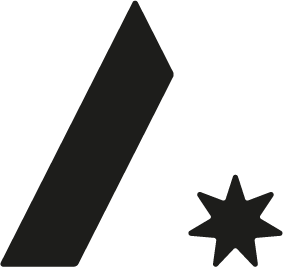 Australia Unlimited Logokoffer RGB Australia Unlimited Logo Black