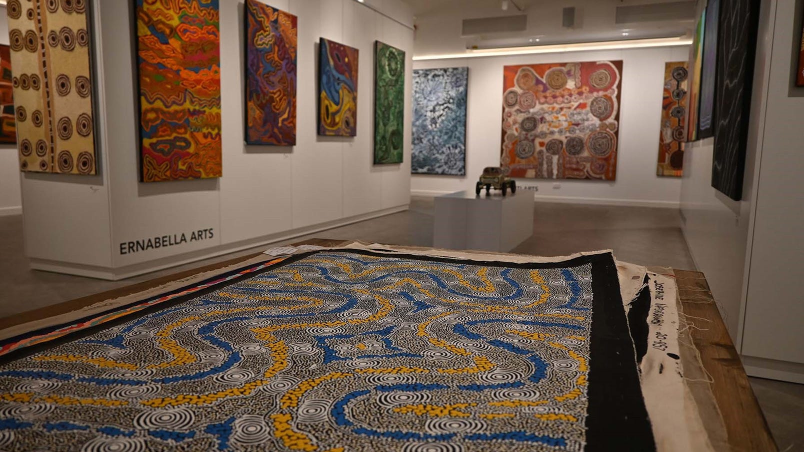 Artworks display at GoCA
