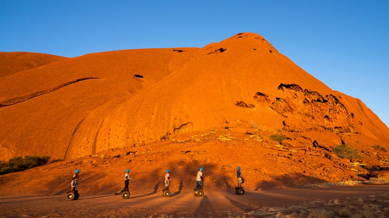 View Uluru on a Segway Tours