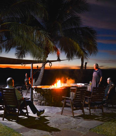 Bullo River station Campfire