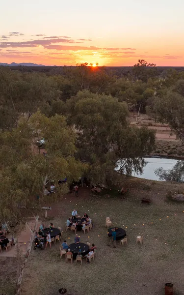 Gemtree Caravan Park along Binns Track
