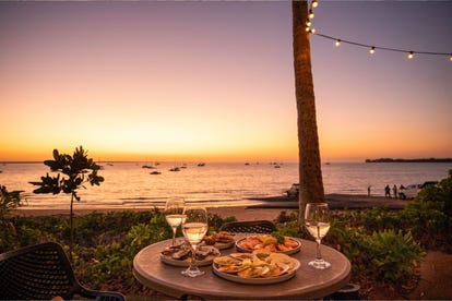 Dining atDarwin Sailing Club at-sunset