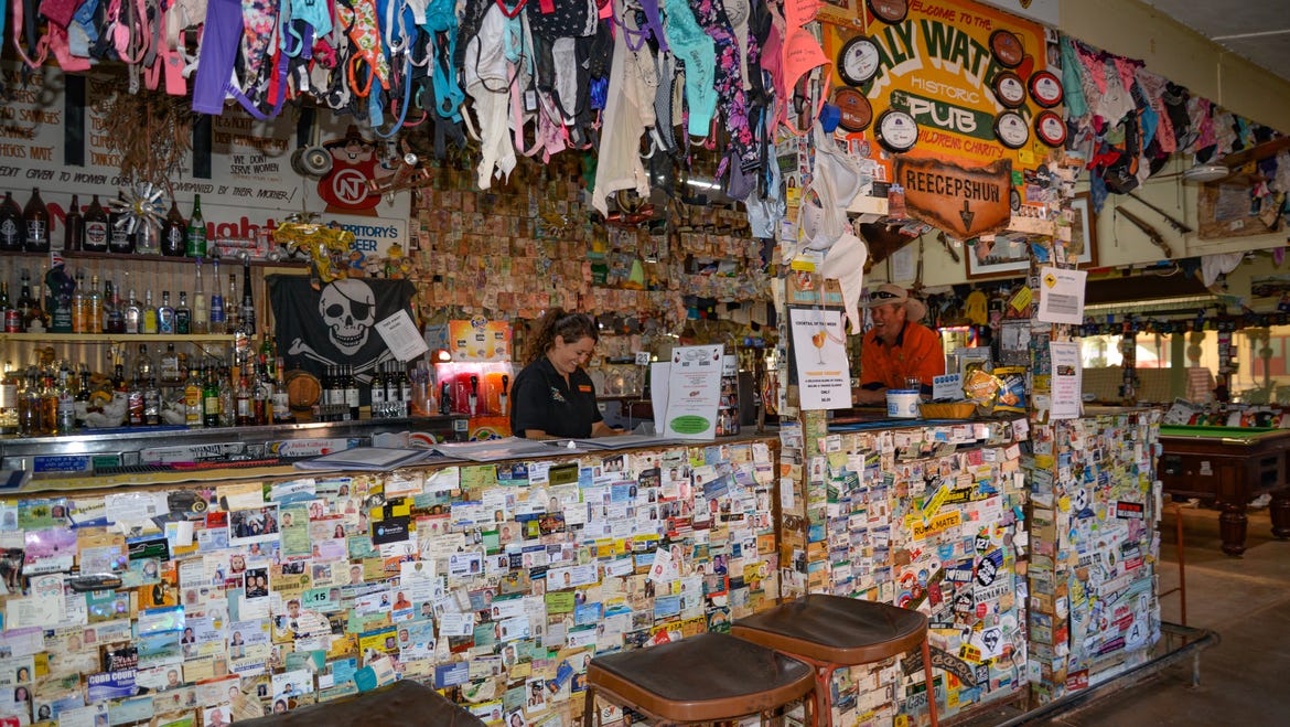 Front bar at Daly Waters