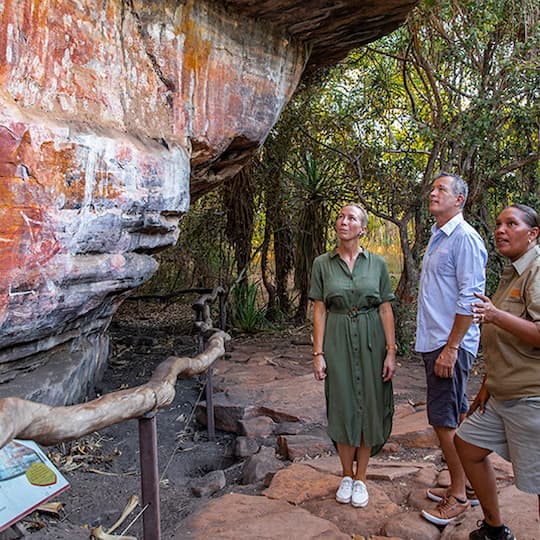 Rock art at Nourlangie