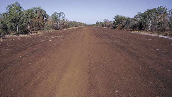 The Gorrie runway near Katherine