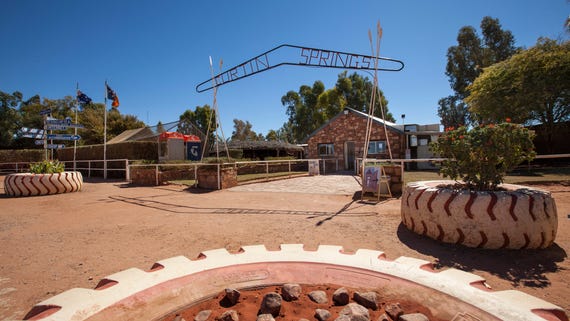 Curtin Springs entrance
