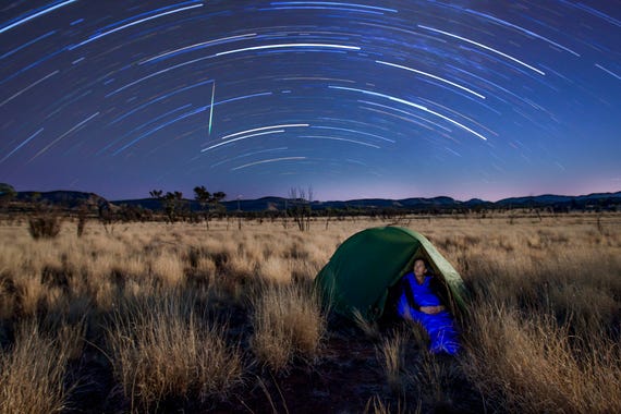Camping around Alice Springs