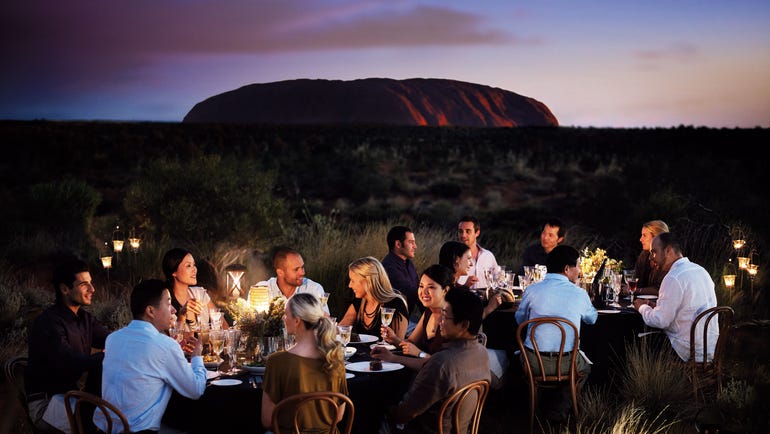 sounds of silence dinner at uluru