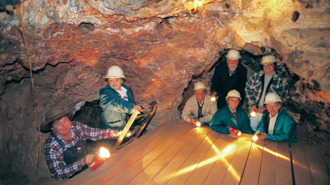 Battery hill mining centre in Tennant Creek