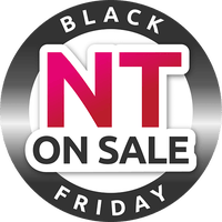 Black Friday NT on sale text