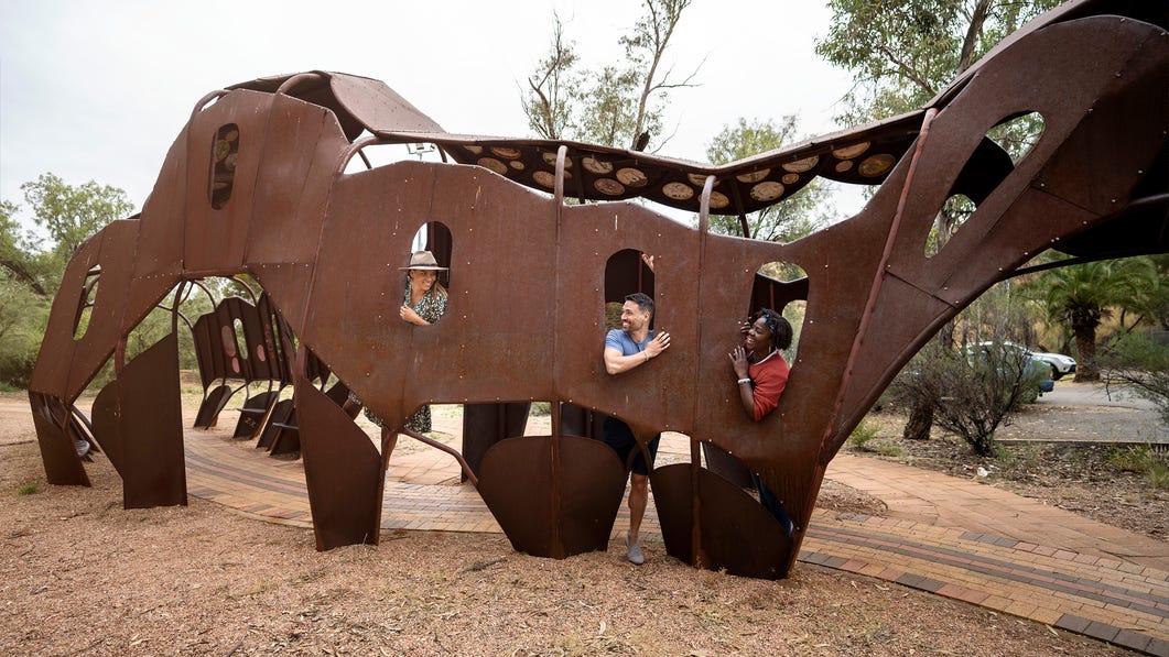 Araluen Yeperenye Sculpture