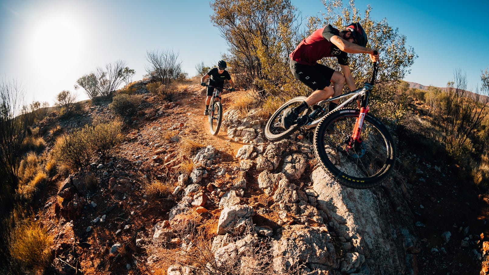 Pinkbike - Mountain biker jumps on Red Centre trails @freeridernewzealand