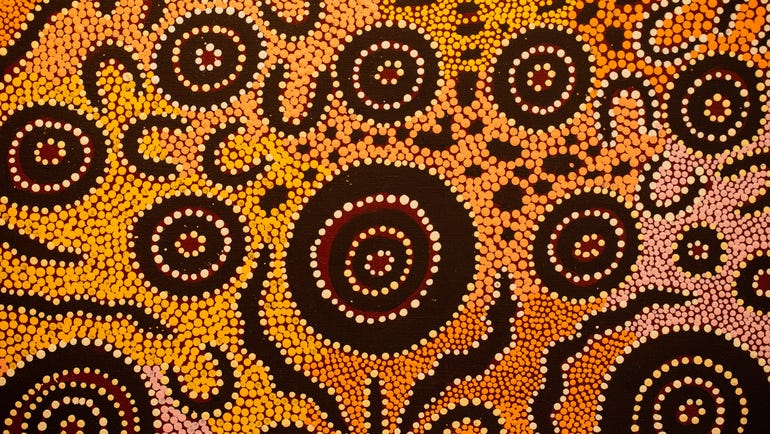 Exhibition piece form Tangentyere