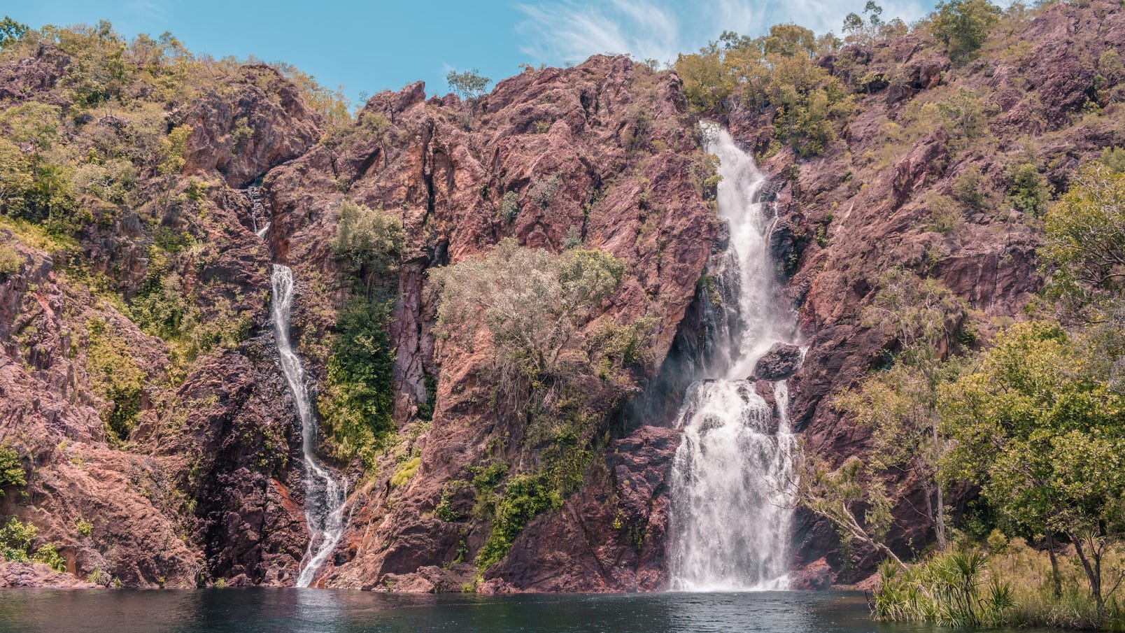Wangi Falls view