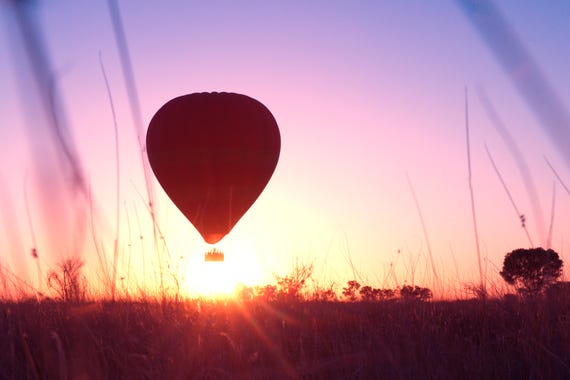 Hot air ballooning, Alice Springs