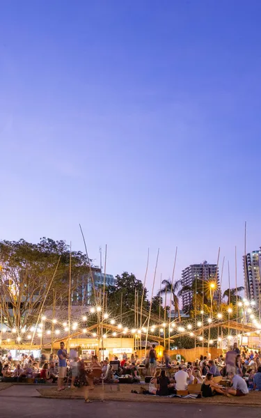 Photo of people at the Darwin Festival