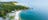 Aerial view of a man on the beach in Arnhem Land