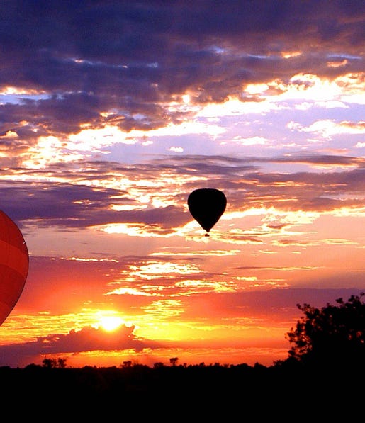 2 Hot air ballooning Alice Springs