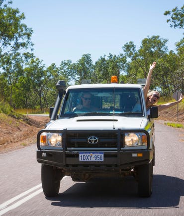 4 wheel drive through the Northern Territory