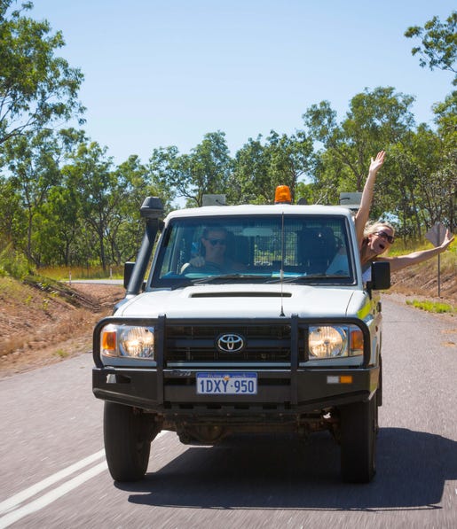 4 wheel drive through the Northern Territory
