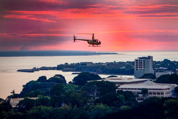 Scenic flights around Darwin