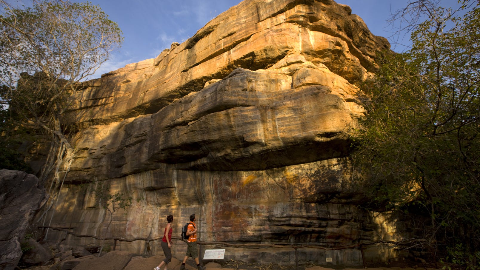 Rock art at Ubirr