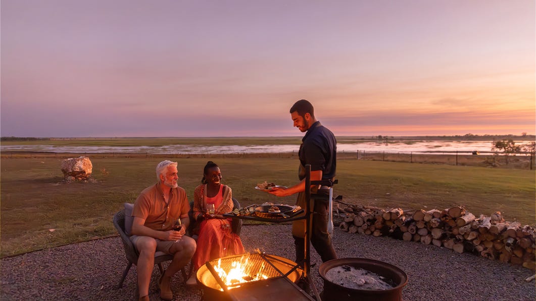 Finniss River Lodge sunset