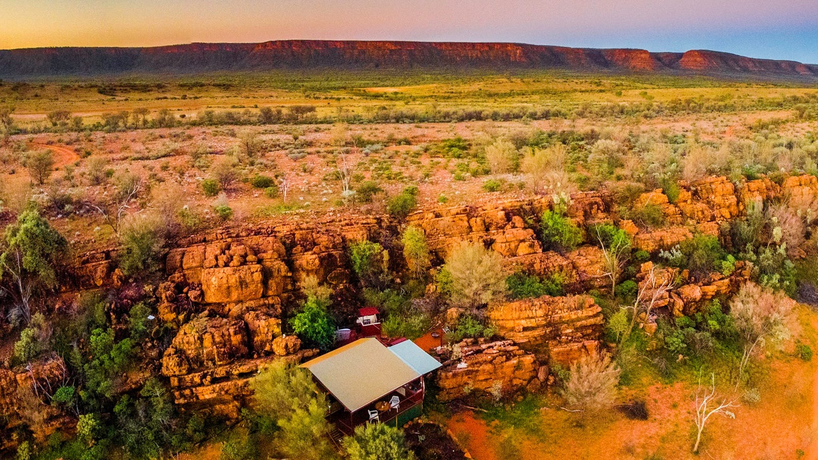 Aerial of Kings Creek Station