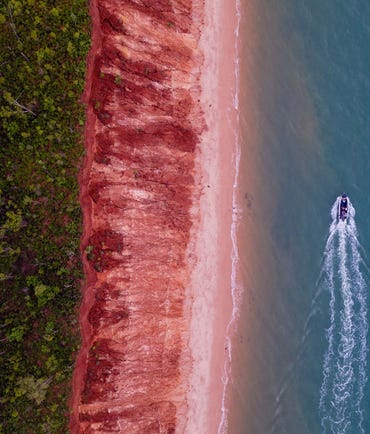 Aerial view of Tiwi Islands Rainbow Beach 3