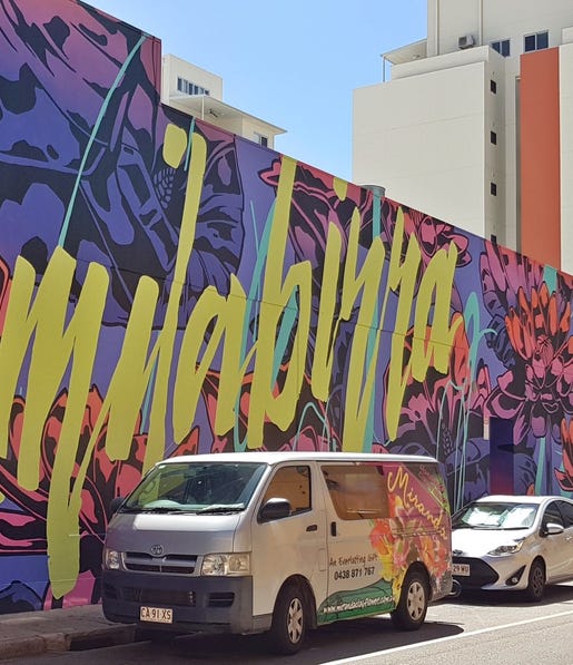 Darwin Street Art in Laneways