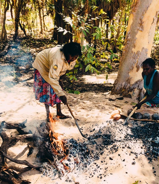 Cooking at A Taste of Kakadu Festival