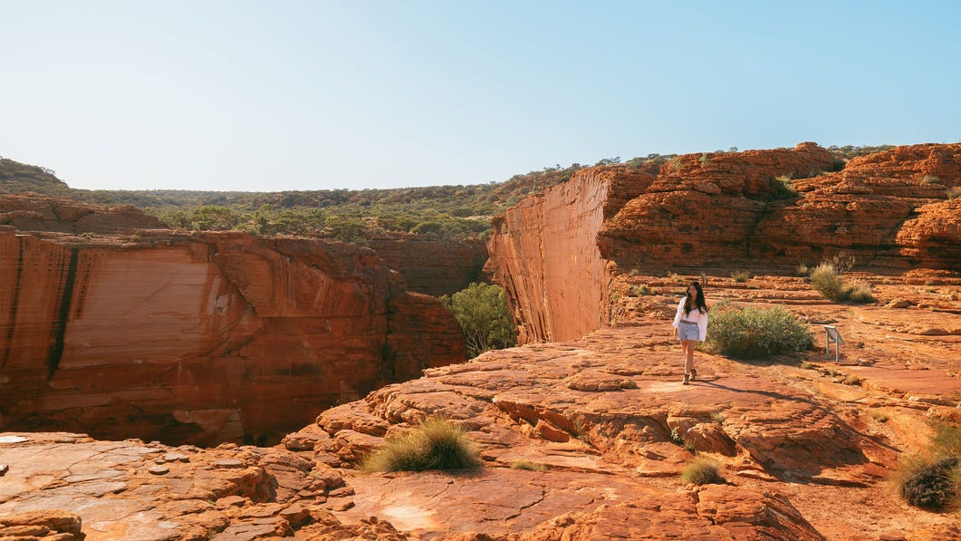 Walking Kings Canyon Rim Walk