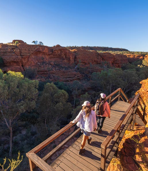 Kings Canyon Rim Walk boardwalk