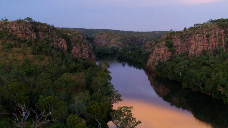 Ariel view-of Katherine Gorge